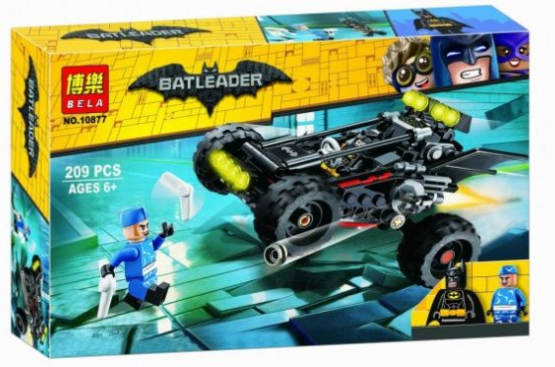 Конструктор Batleader «Пустынный бетбагги» 209 деталей , BELA арт. 10877